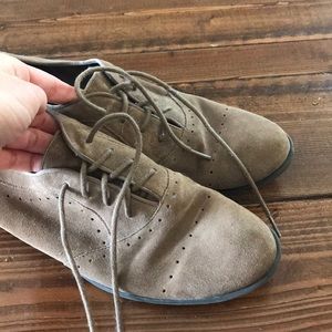 Franco Sarto suede shoes